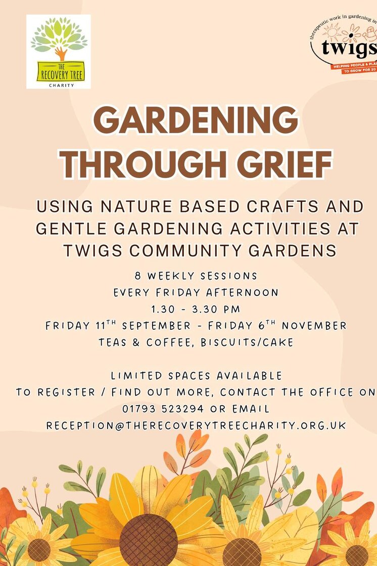 The Recovery Tree Charity - Gardening Through Grief Group