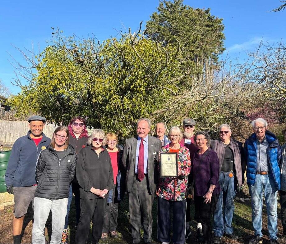 The Recovery Tree Charity - High Sheriff of Wiltshire Honours Twigs Volunteers
