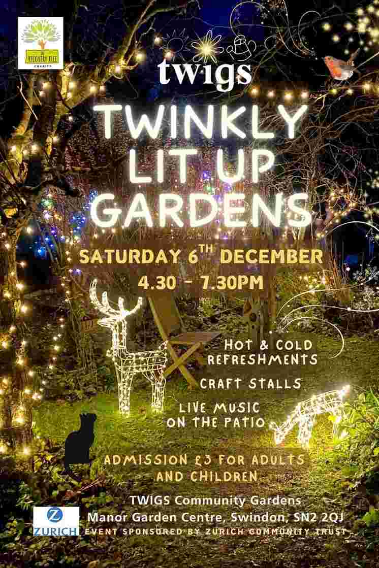 The Recovery Tree Charity - Twinkly TWIGS 6th December 2025