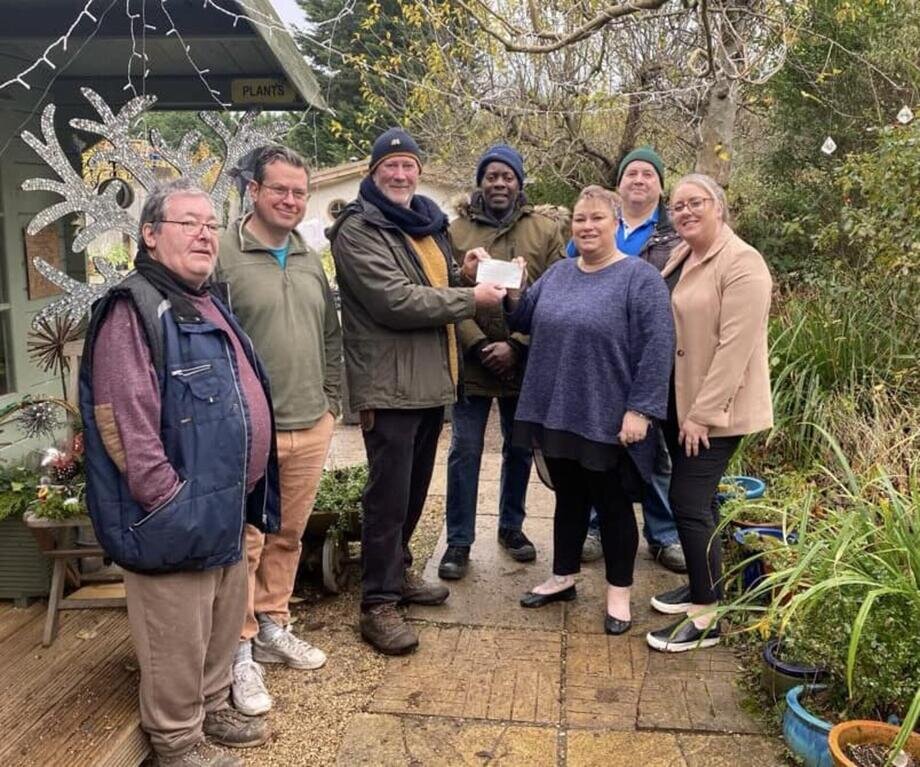 The Recovery Tree Charity - Wonderful donation from Tithegrove Limited!